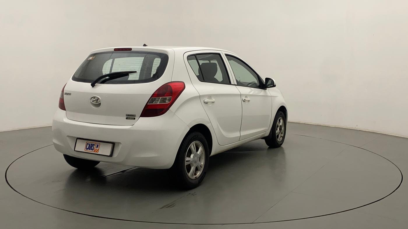 2011 Hyundai i20 ASTA 1.2, Petrol, Manual, 72,357 km, Right Back Diagonal