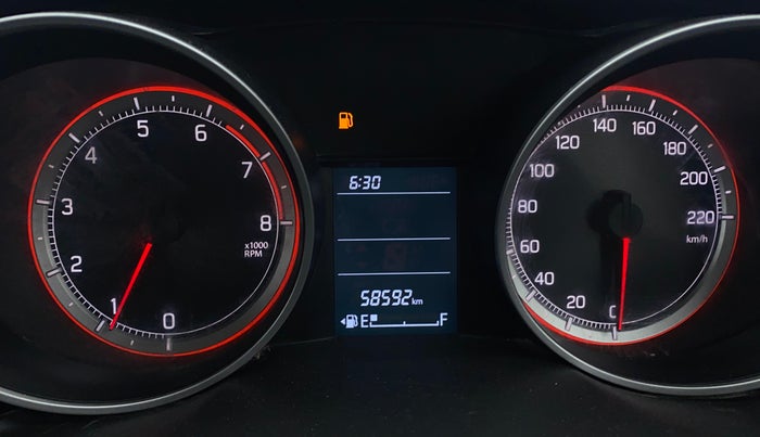 2022 Maruti Swift VXI, Petrol, Manual, 58,589 km, Odometer Image