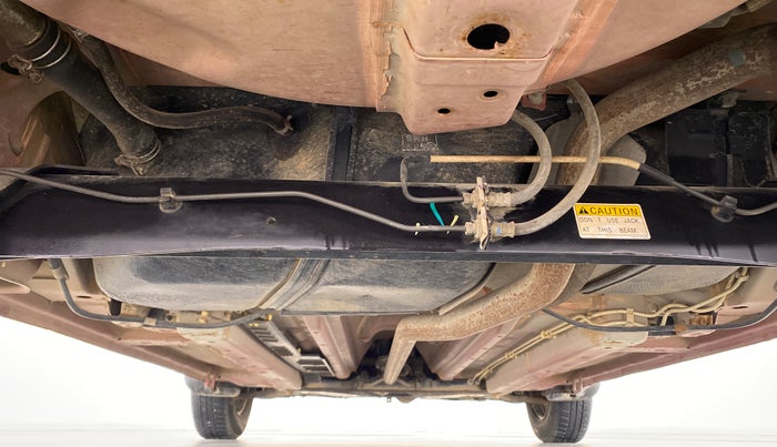 2015 Maruti Ritz VDI, Diesel, Manual, 60,725 km, Rear Underbody