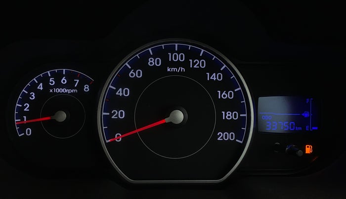 2013 Hyundai i10 SPORTZ 1.2, Petrol, Manual, 33,746 km, Odometer Image