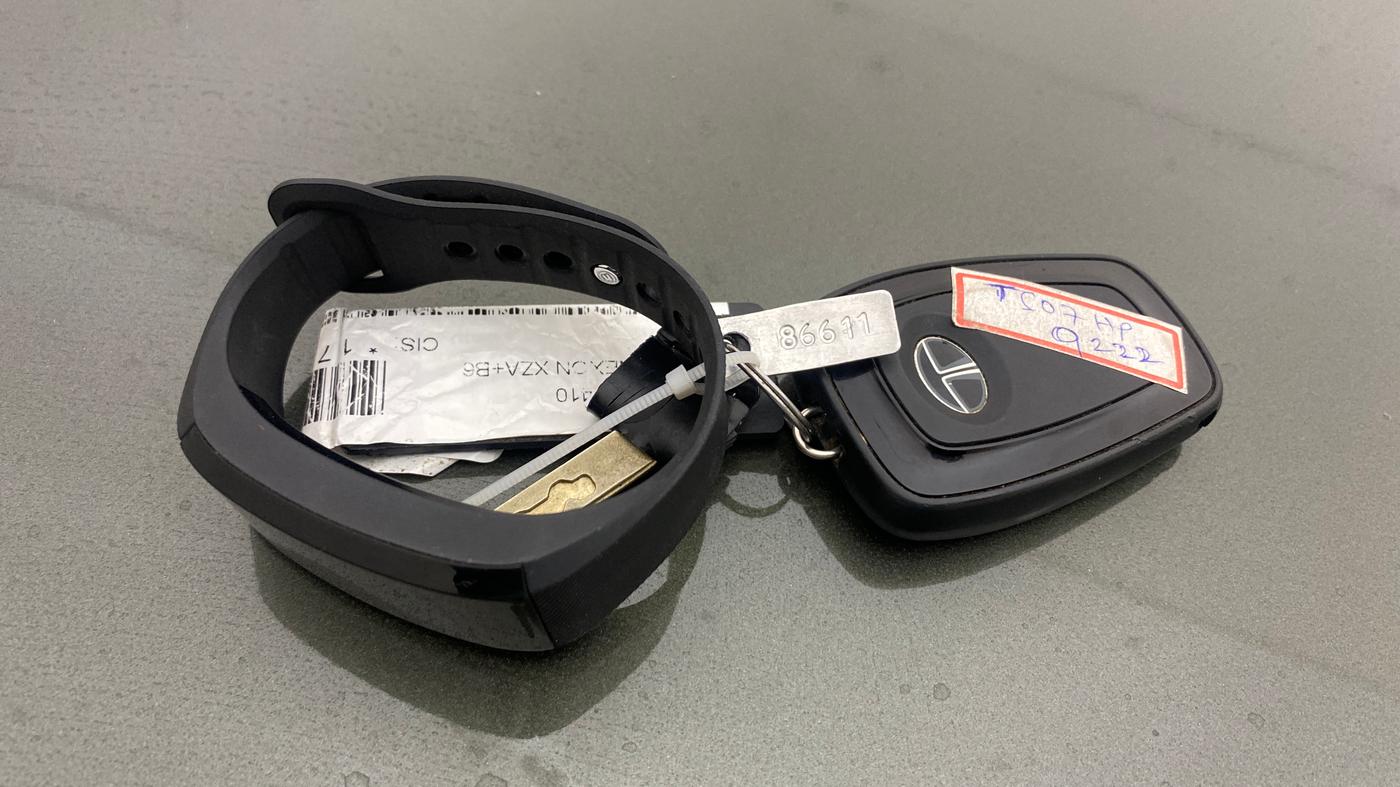 2021 Tata NEXON XZA PLUS PETROL, Petrol, Automatic, 40,514 km, Key Close Up