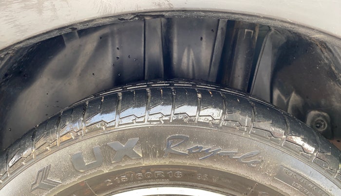 2021 Maruti S Cross ZETA 1.5, Petrol, Manual, 28,379 km, Left Rear Tyre Tread