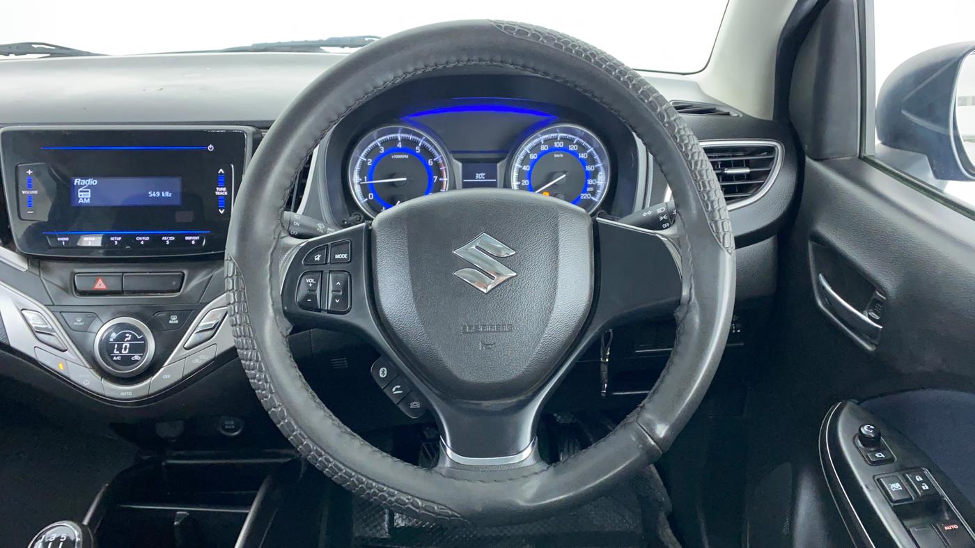 2020 Maruti Baleno DELTA 1.2 K12, Petrol, Manual, 19,426 km, Steering Wheel Close Up