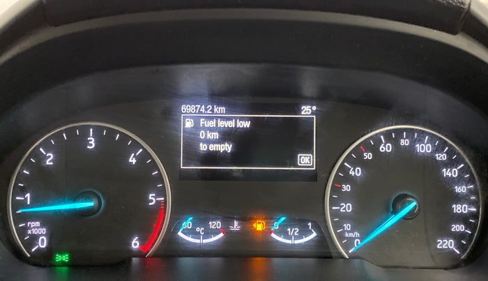 2018 Ford Ecosport 1.5  TITANIUM SPORTS(SUNROOF), Diesel, Manual, 69,914 km, Odometer Image