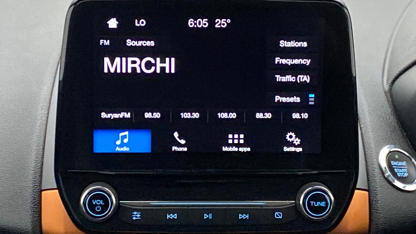 2018 Ford Ecosport 1.5  TITANIUM SPORTS(SUNROOF), Diesel, Manual, 69,914 km, Infotainment System
