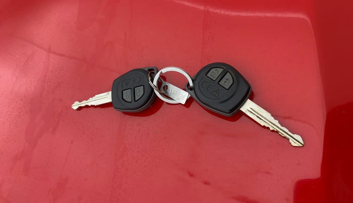 2017 Maruti Baleno DELTA PETROL 1.2, Petrol, Manual, 75,352 km, Key Close Up