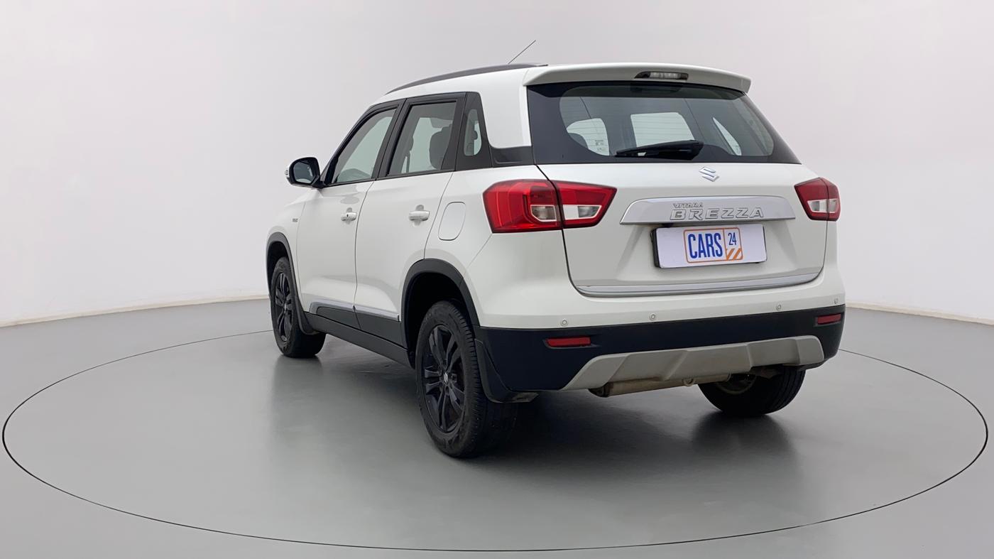 2018 Maruti Vitara Brezza ZDI PLUS AMT, Diesel, Automatic, 1,00,471 km, Left Back Diagonal