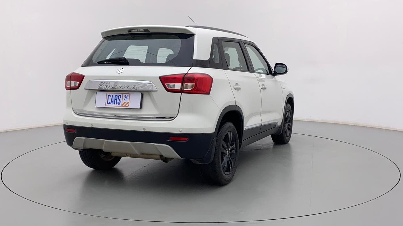 2018 Maruti Vitara Brezza ZDI PLUS AMT, Diesel, Automatic, 1,00,471 km, Right Back Diagonal