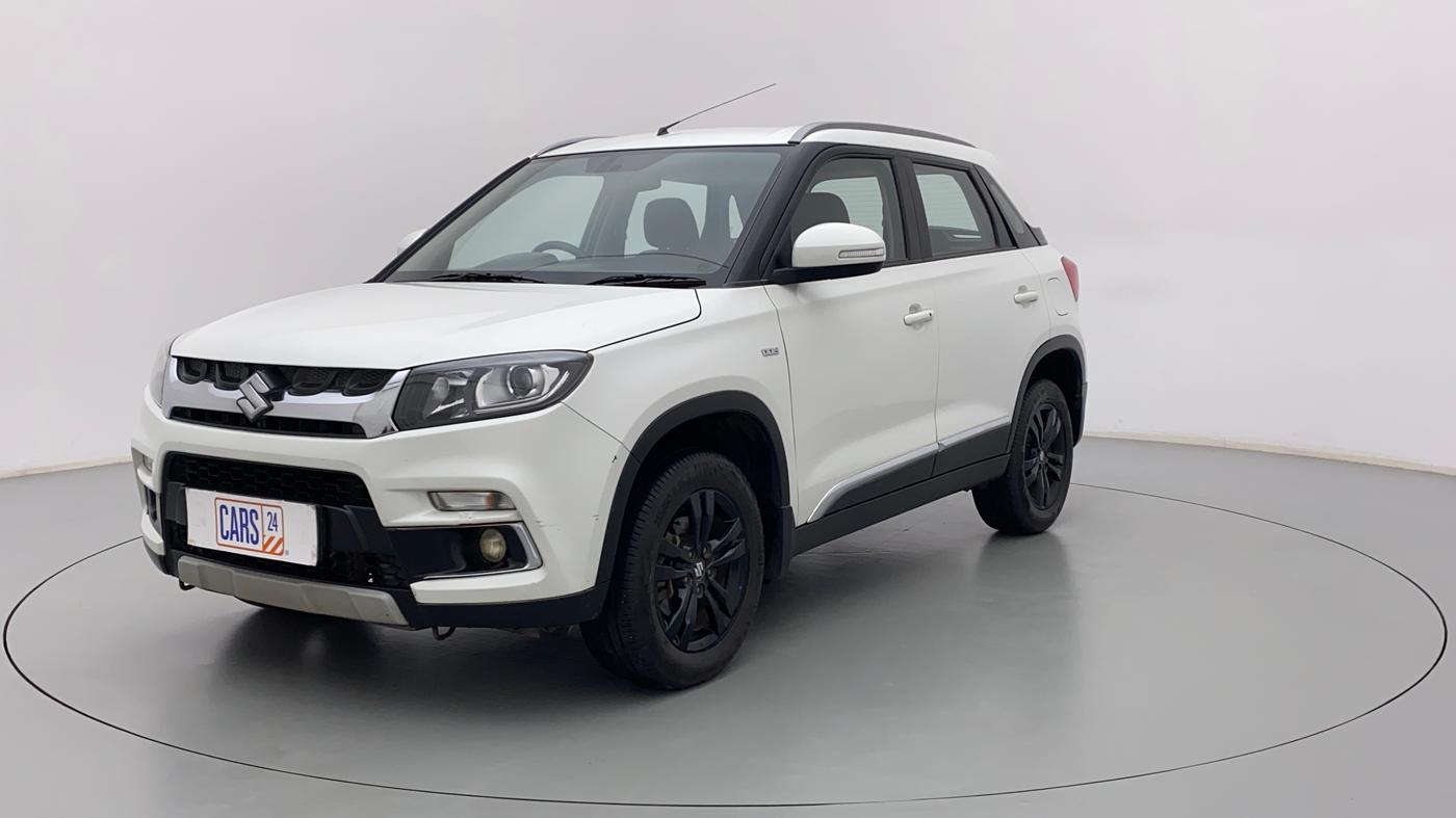 2018 Maruti Vitara Brezza ZDI PLUS AMT, Diesel, Automatic, 1,00,471 km, Left Front Diagonal