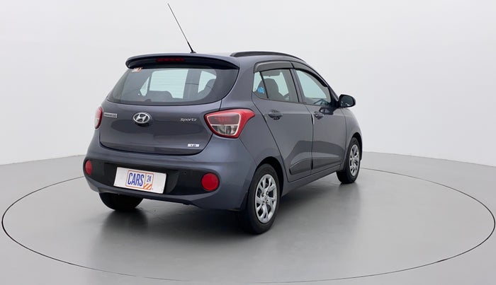 2019 Hyundai Grand i10 SPORTZ 1.2 KAPPA VTVT, CNG, Manual, 71,805 km, Right Back Diagonal