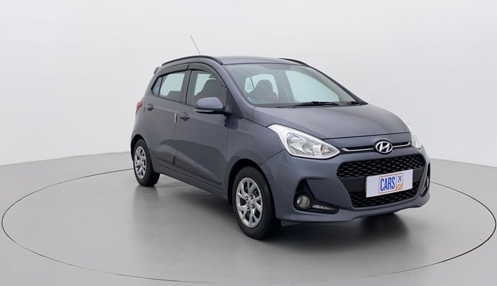2019 Hyundai Grand i10 SPORTZ 1.2 KAPPA VTVT, CNG, Manual, 71,805 km, Right Front Diagonal