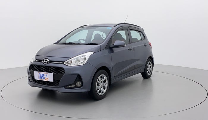 2019 Hyundai Grand i10 SPORTZ 1.2 KAPPA VTVT, CNG, Manual, 71,805 km, Left Front Diagonal