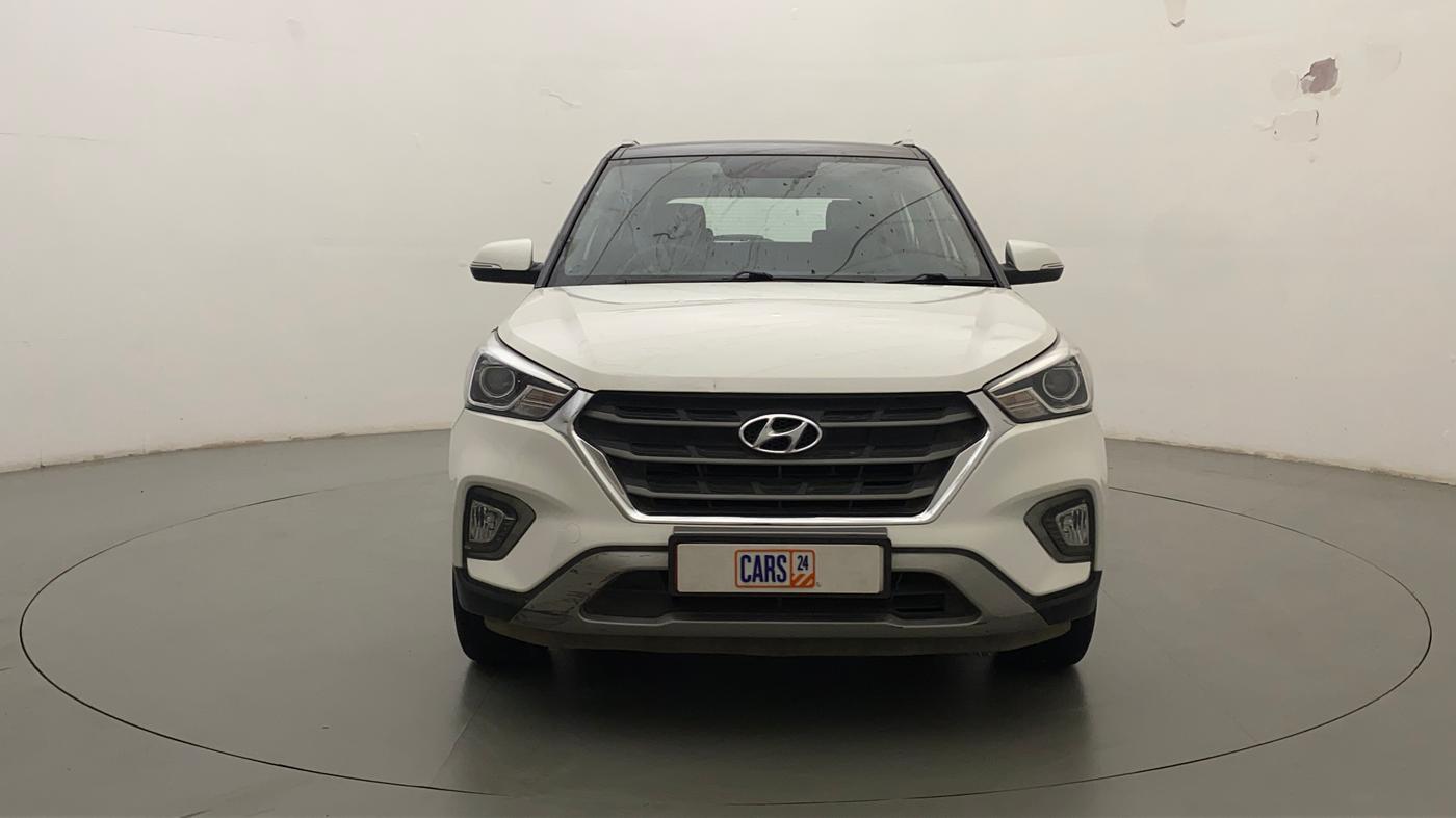 2018 Hyundai Creta SX AT 1.6 PETROL, Petrol, Automatic, 58,536 km, Front