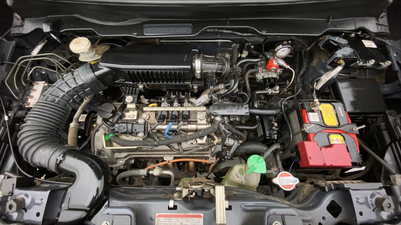 2020 Maruti S PRESSO VXI (O) CNG, CNG, Manual, 28,113 km, Open Bonet