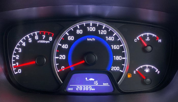 2017 Hyundai Grand i10 MAGNA 1.2 KAPPA VTVT, Petrol, Manual, 28,388 km, Odometer Image