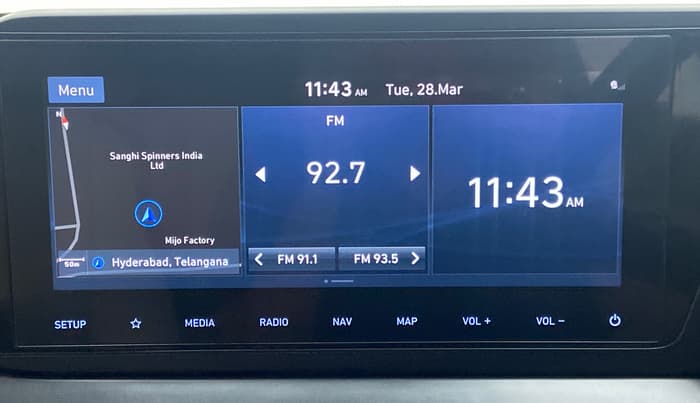 2021 Hyundai NEW I20 ASTA (O) 1.5 CRDI MT, Diesel, Manual, 98,597 km, Touchscreen Infotainment System