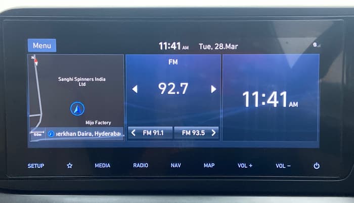 2021 Hyundai NEW I20 ASTA (O) 1.5 CRDI MT, Diesel, Manual, 98,597 km, Infotainment System