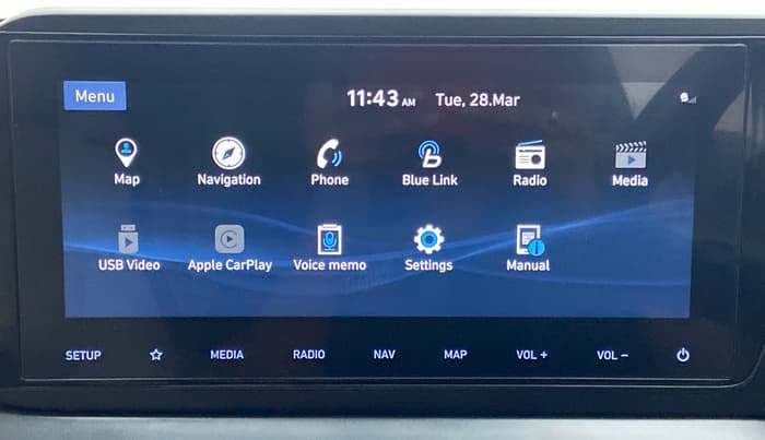 2021 Hyundai NEW I20 ASTA (O) 1.5 CRDI MT, Diesel, Manual, 98,597 km, Apple CarPlay and Android Auto