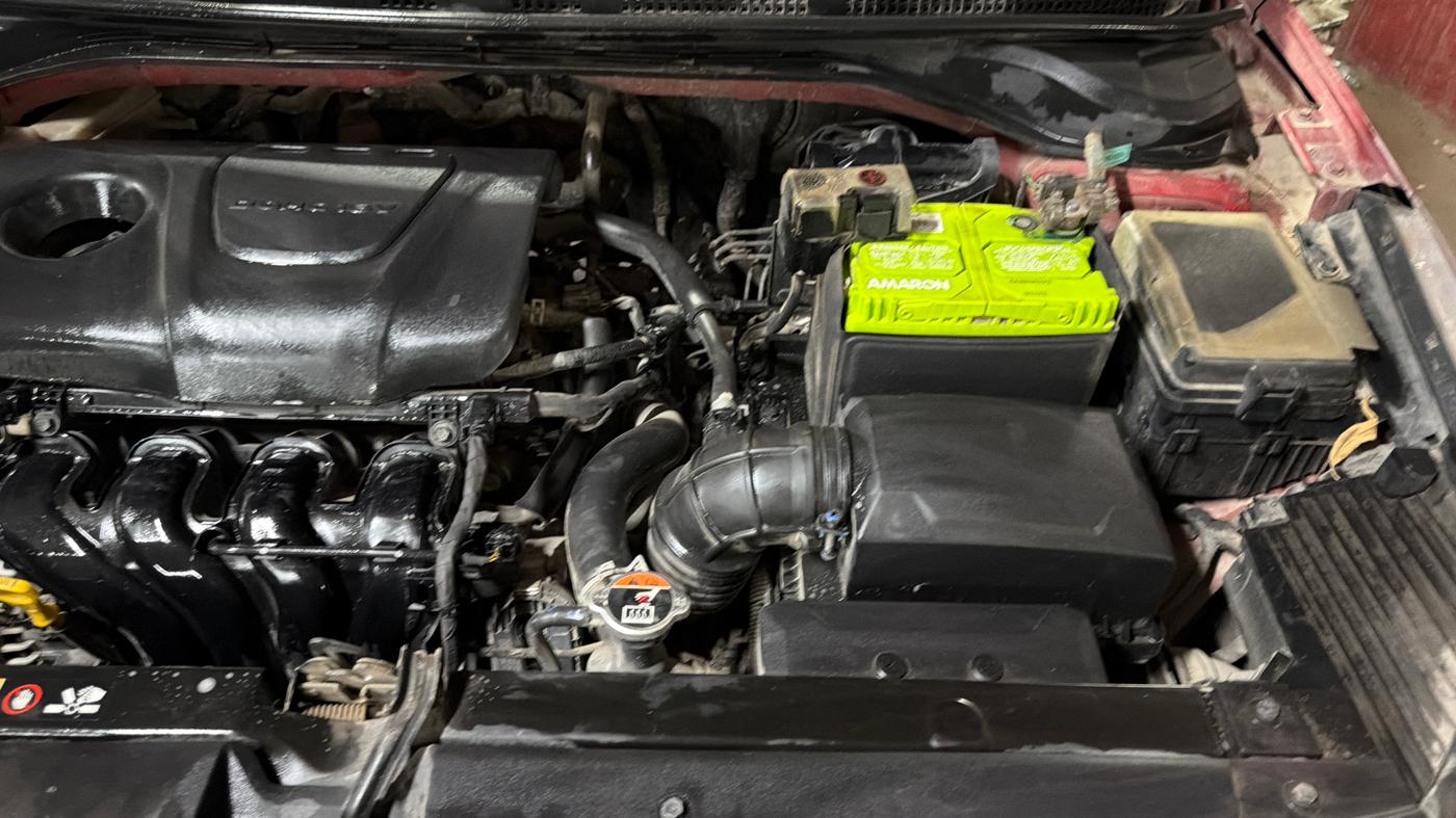 2018 Hyundai Verna 1.6 VTVT SX (O) AT, Petrol, Automatic, 42,399 km, Engine View - Left