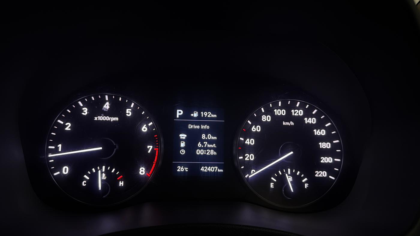 2018 Hyundai Verna 1.6 VTVT SX (O) AT, Petrol, Automatic, 42,399 km, Odometer Image