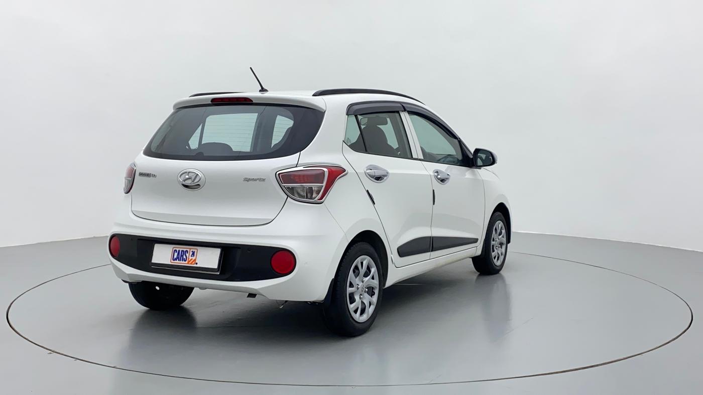 2018 Hyundai Grand i10 SPORTZ O 1.2, Petrol, Manual, 29,651 km, Right Back Diagonal