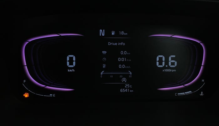 2023 KIA CARENS PRESTIGE PLUS 1.5 PETROL IMT 7 STR, Petrol, Manual, 6,537 km, Odometer Image