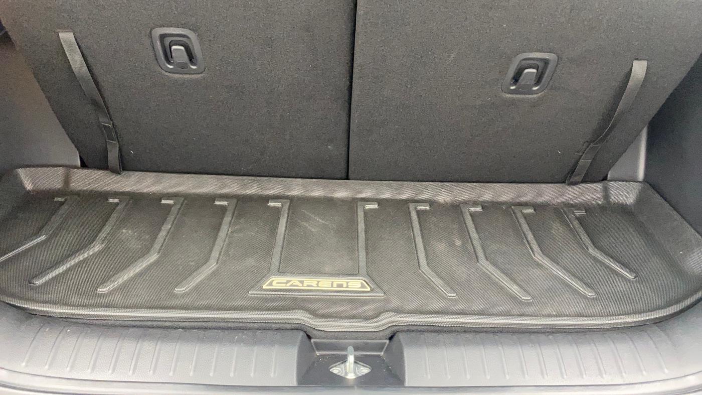 2023 KIA CARENS PRESTIGE PLUS 1.5 PETROL IMT 7 STR, Petrol, Manual, 6,537 km, Boot Inside