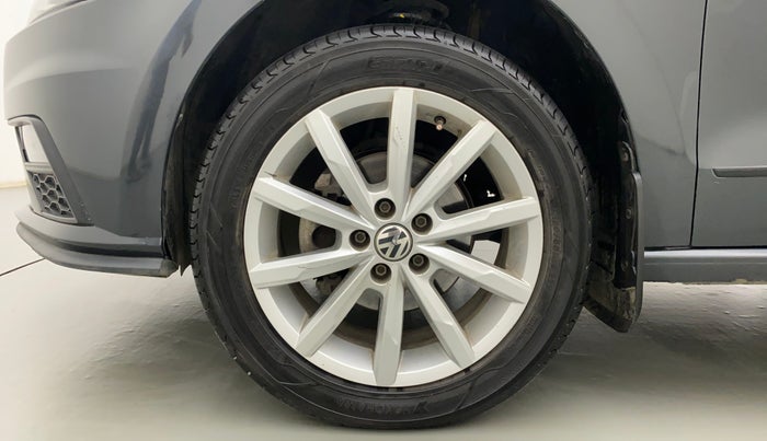 2018 Volkswagen Vento HIGHLINE PLUS 1.5 AT 16 ALLOY, Diesel, Automatic, 76,910 km, Left Front Wheel