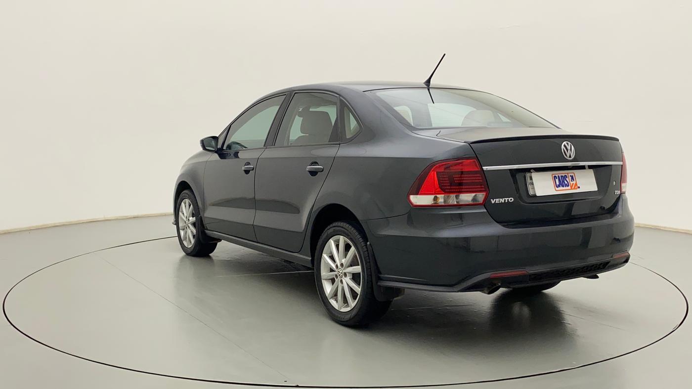 2018 Volkswagen Vento HIGHLINE PLUS 1.5 AT 16 ALLOY, Diesel, Automatic, 76,910 km, Left Back Diagonal