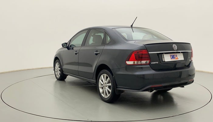 2018 Volkswagen Vento HIGHLINE PLUS 1.5 AT 16 ALLOY, Diesel, Automatic, 76,910 km, Left Back Diagonal