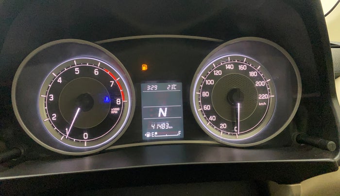 2019 Maruti Dzire VXI AMT, Petrol, Automatic, 41,291 km, Odometer Image