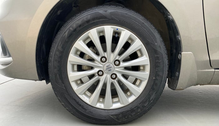 2018 Maruti Ciaz DELTA 1.5 SHVS VVT MT, Petrol, Manual, 23,750 km, Left Front Wheel