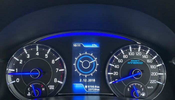 2018 Maruti Ciaz DELTA 1.5 SHVS VVT MT, Petrol, Manual, 23,750 km, Odometer Image