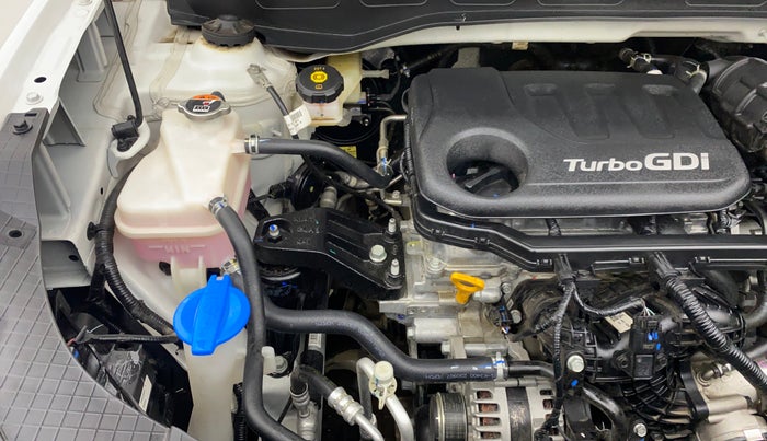 2024 Hyundai VENUE SX (O) 1.0 TURBO DCT, Petrol, Automatic, 16,853 km, Engine View - Left