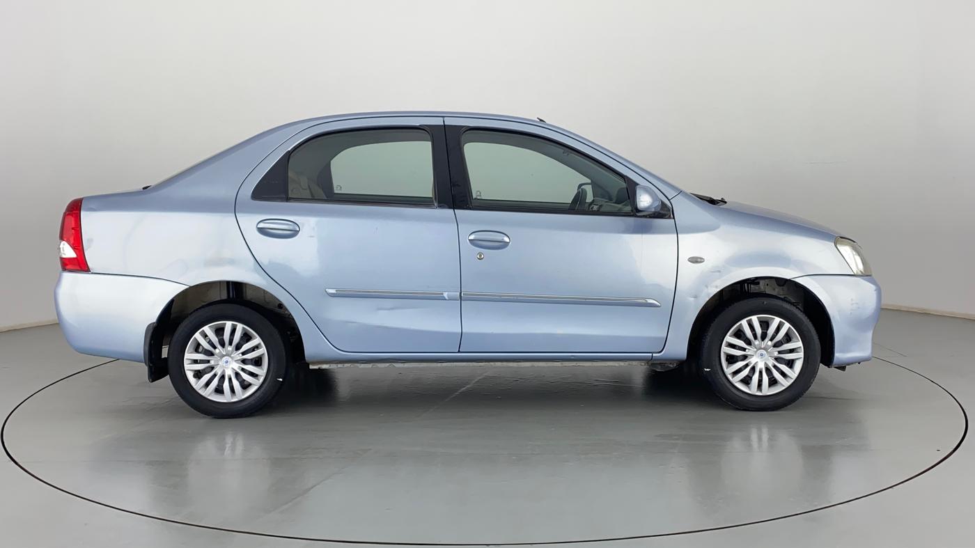 2011 Toyota Etios G, Petrol, Manual, 53,329 km, Right Side View