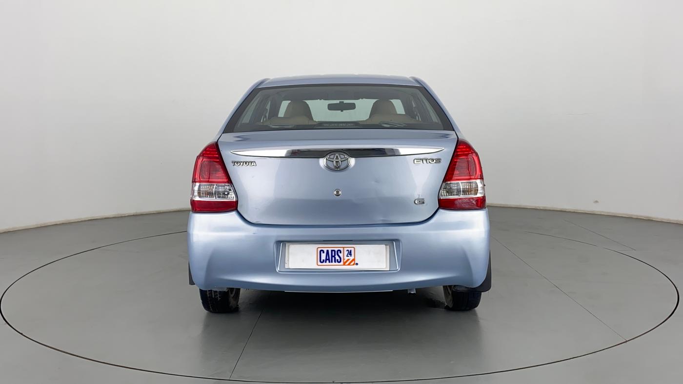 2011 Toyota Etios G, Petrol, Manual, 53,329 km, Back/Rear