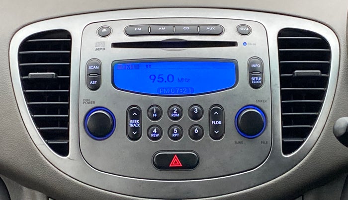 2010 Hyundai i10 SPORTZ 1.2, Petrol, Manual, 91,694 km, Infotainment System