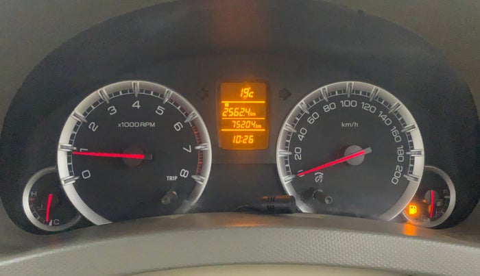 2013 Maruti Ertiga ZXI, Petrol, Manual, 75,203 km, Odometer Image