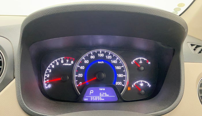2019 Hyundai Grand i10 SPORTZ AT 1.2 KAPPA VTVT, Petrol, Automatic, 35,896 km, Odometer Image