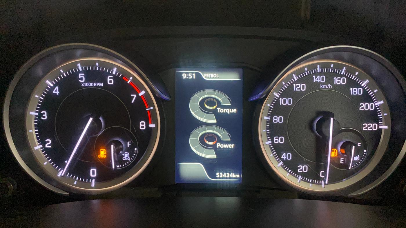 2022 Maruti Ertiga   VXI (O) CNG, CNG, Manual, 53,556 km, Odometer Image