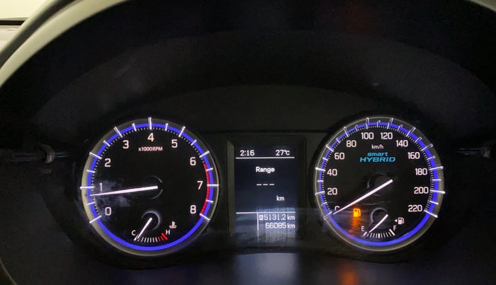 2020 Maruti S Cross ZETA 1.5, Petrol, Manual, 66,077 km, Odometer Image