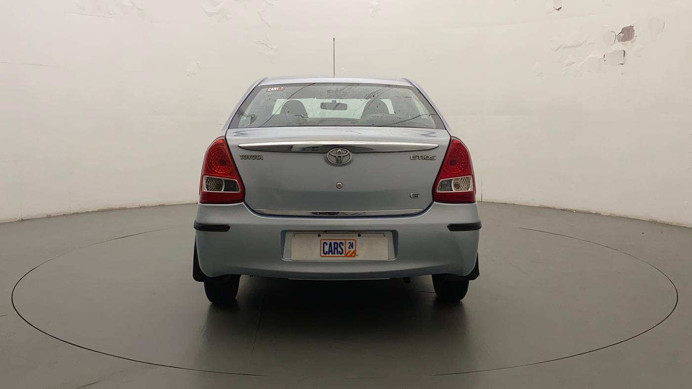 2011 Toyota Etios G, Petrol, Manual, 39,136 km, Back/Rear