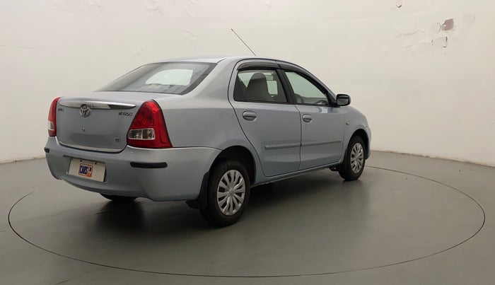2011 Toyota Etios G, Petrol, Manual, 39,136 km, Right Back Diagonal