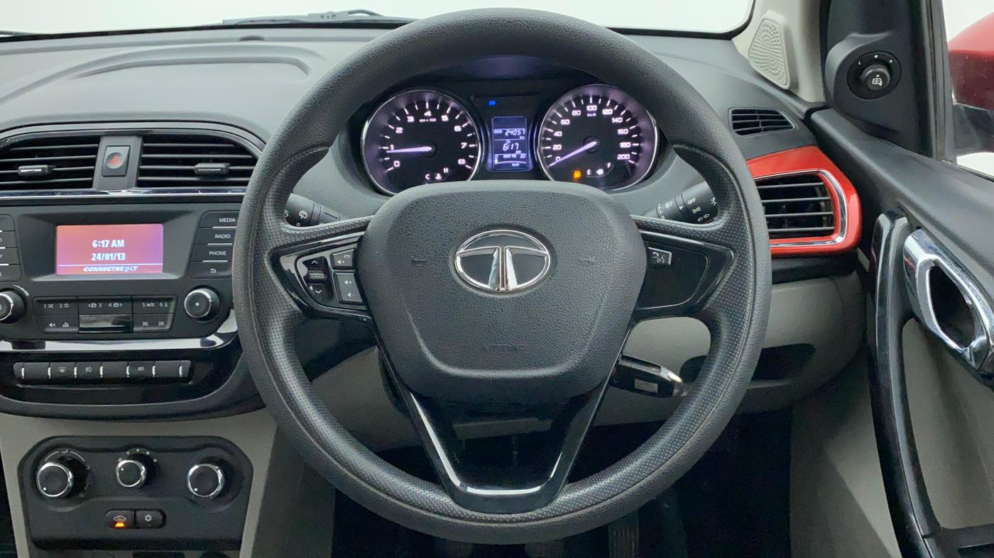 2018 Tata Tiago XZ PETROL, Petrol, Manual, 24,056 km, Steering Wheel Close Up