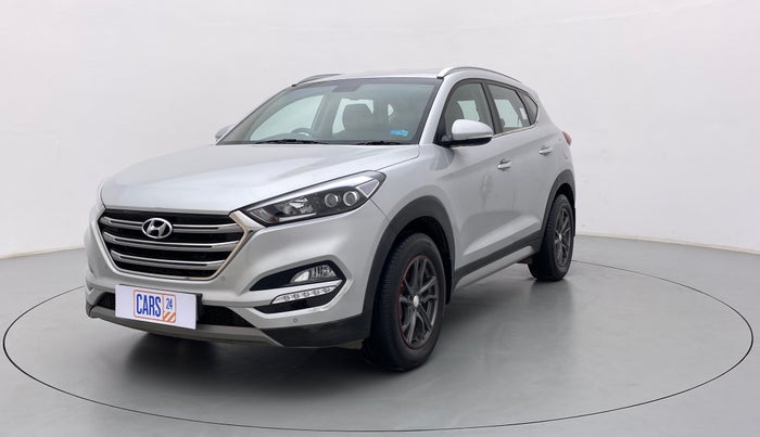 2018 Hyundai Tucson GLS 4WD AT DIESEL, Diesel, Automatic, 76,565 km, Left Front Diagonal