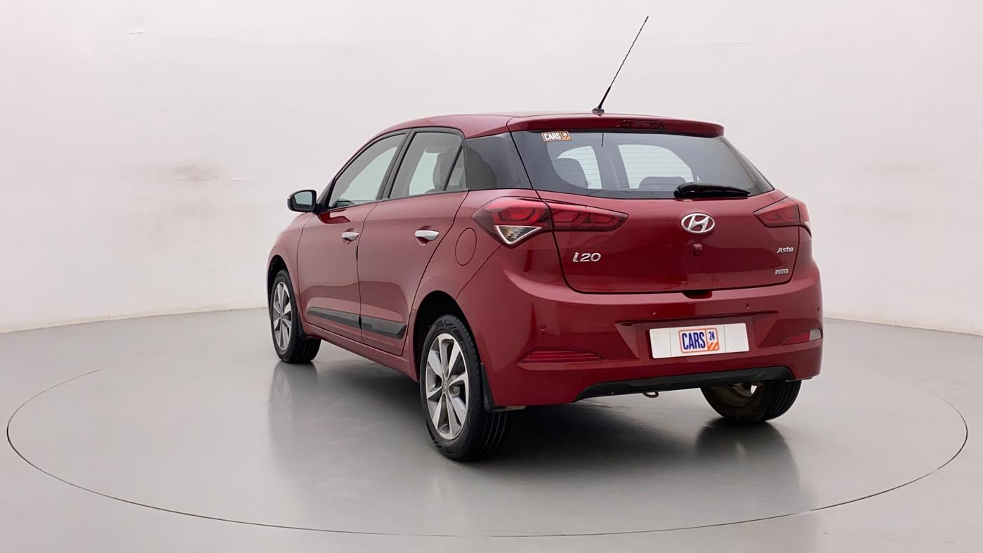 2016 Hyundai Elite i20 ASTA 1.2, Petrol, Manual, 17,344 km, Left Back Diagonal