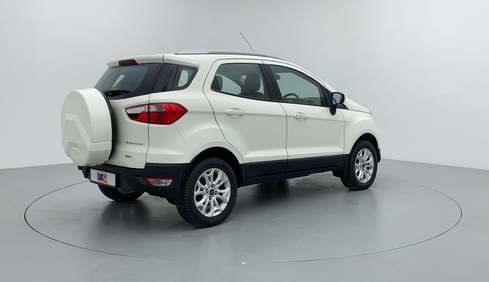 2016 Ford Ecosport 1.5TITANIUM TDCI, Diesel, Manual, 1,07,588 km, Right Back Diagonal (45- Degree) View