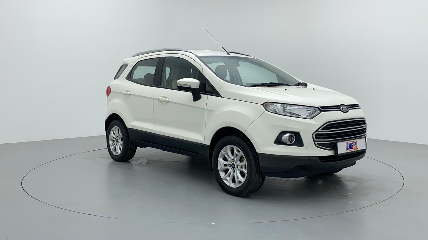 2016 Ford Ecosport 1.5TITANIUM TDCI, Diesel, Manual, 1,07,588 km, Right Front Diagonal (45- Degree) View