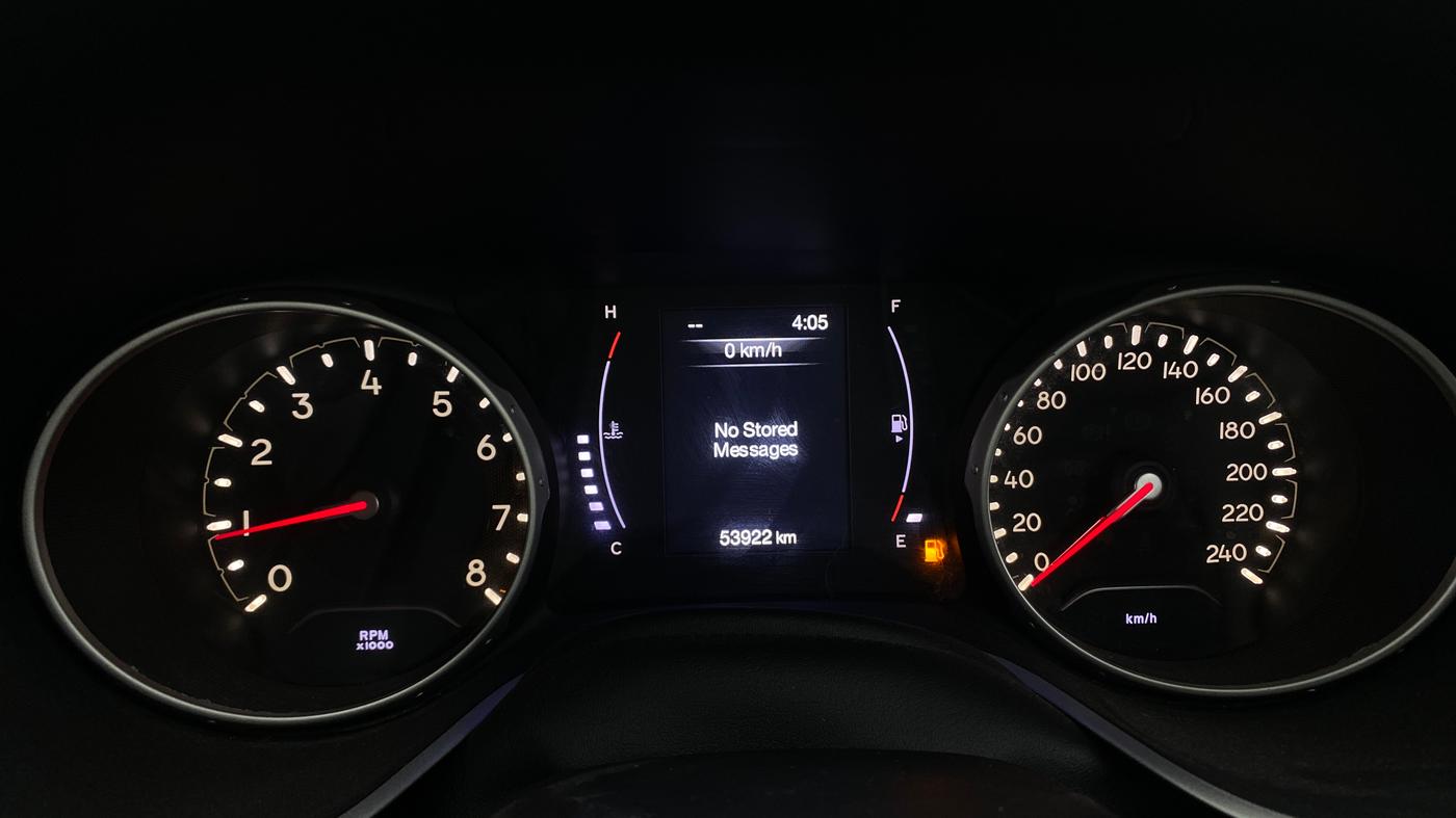 2019 Jeep Compass SPORT PLUS 1.4 PETROL, Petrol, Manual, 53,919 km, Odometer Image
