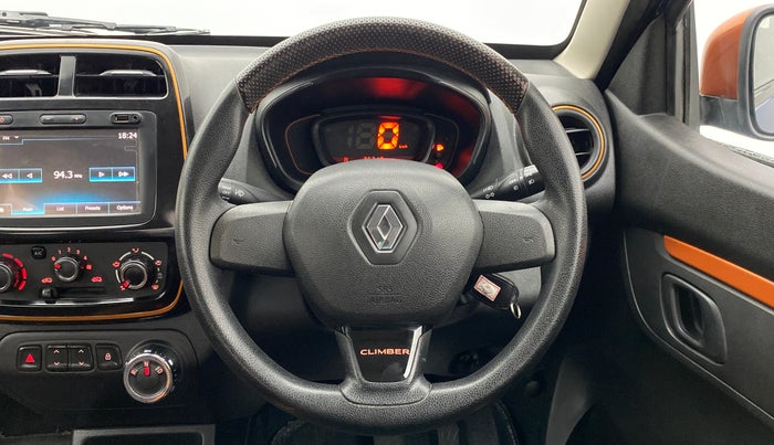 2017 Renault Kwid CLIMBER 1.0 AT, Petrol, Automatic, 36,752 km, Steering Wheel Close Up